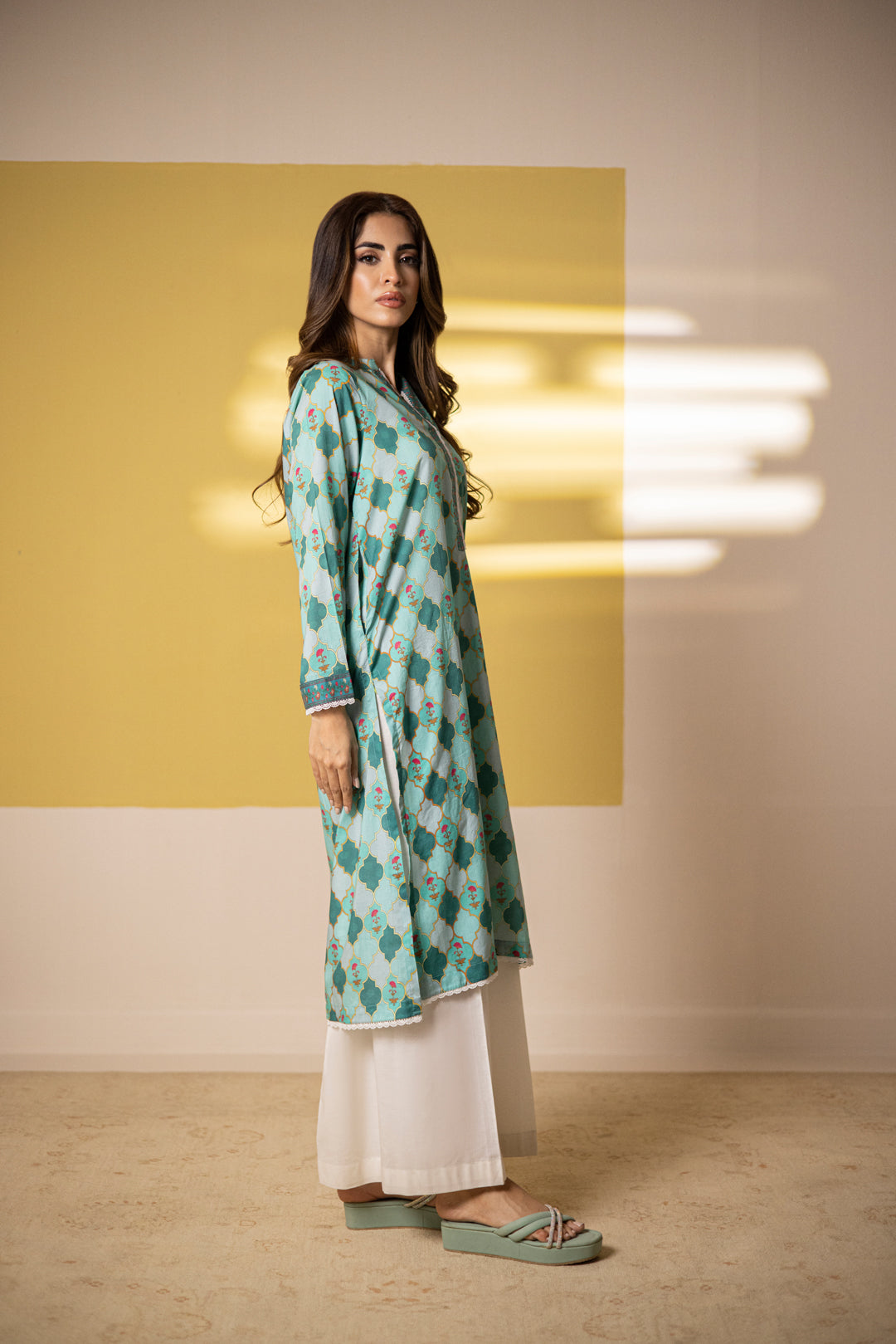Zellbury | Summer Pret | Kurta - 1524 -  Zellbury Women Essential Pret - Original Designer Dress - House of Maryam