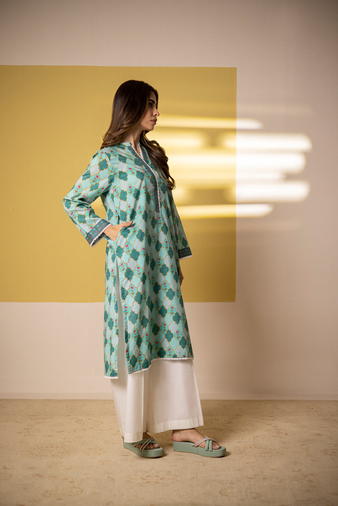 Zellbury | Summer Pret | Kurta - 1524 -  Zellbury Women Essential Pret - Original Designer Dress - House of Maryam