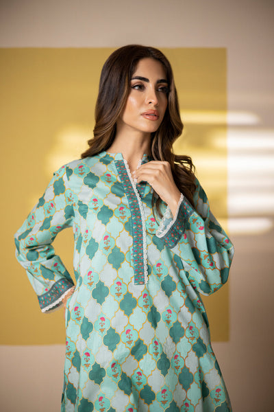 Zellbury | Summer Pret | Kurta - 1524 -  Zellbury Women Essential Pret - Original Designer Dress - House of Maryam