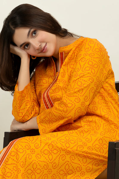 Zellbury | Summer Pret | Kurta - 1649 -  Zellbury Women Essential Pret - Original Designer Dress - House of Maryam
