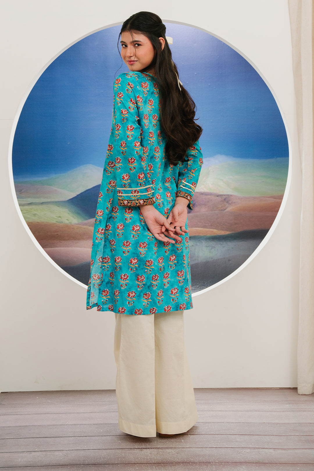 Zellbury | Summer Pret | Kurta - 1840 -  Zellbury Women Essential Pret - Original Designer Dress - House of Maryam