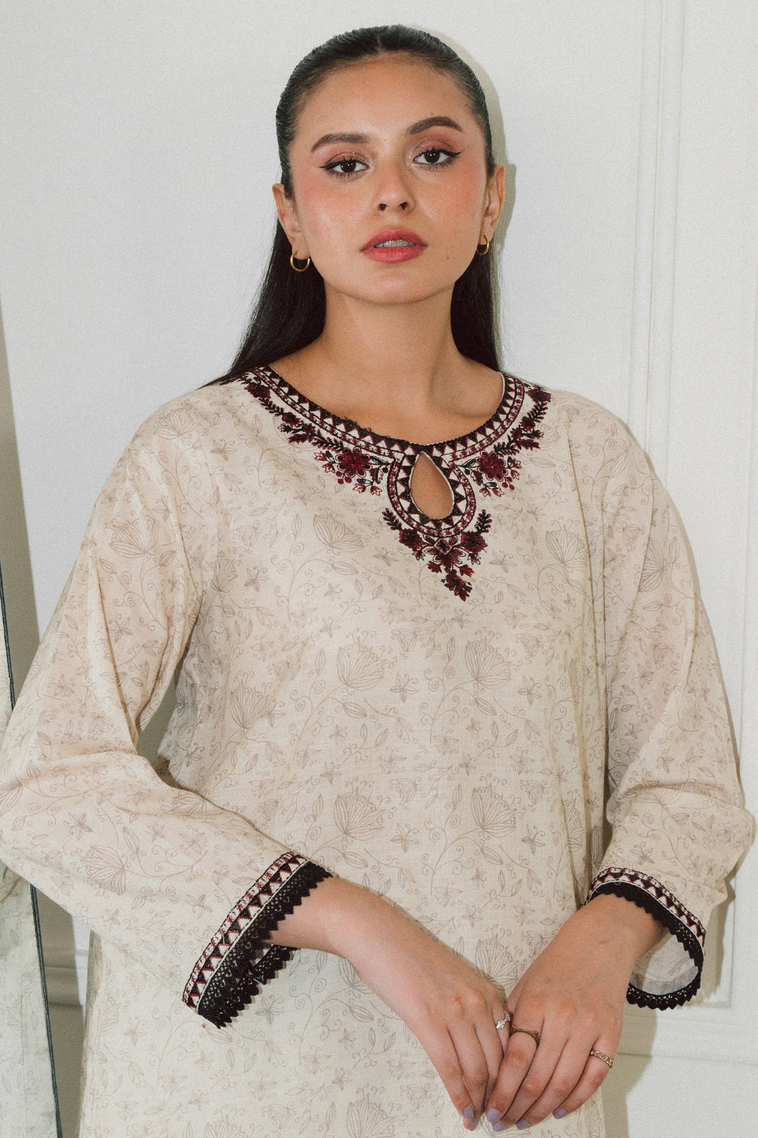 Zellbury | Summer Pret | Embroidered  Kurta - 1848 -  Zellbury Women Essential Pret - Original Designer Dress - House of Maryam
