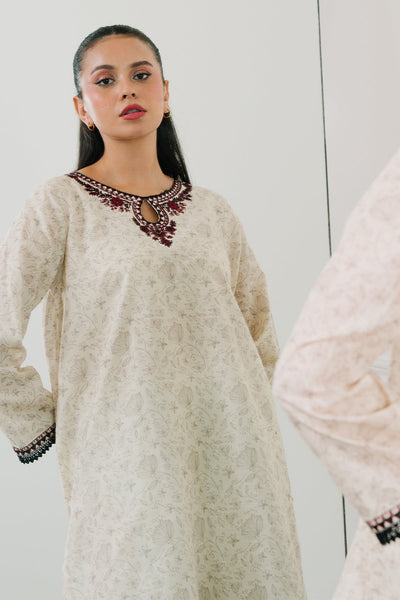Zellbury | Summer Pret | Embroidered  Kurta - 1848 -  Zellbury Women Essential Pret - Original Designer Dress - House of Maryam