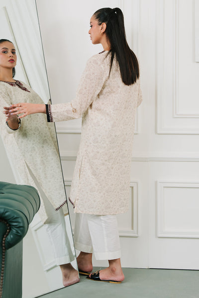 Zellbury | Summer Pret | Embroidered  Kurta - 1848 -  Zellbury Women Essential Pret - Original Designer Dress - House of Maryam