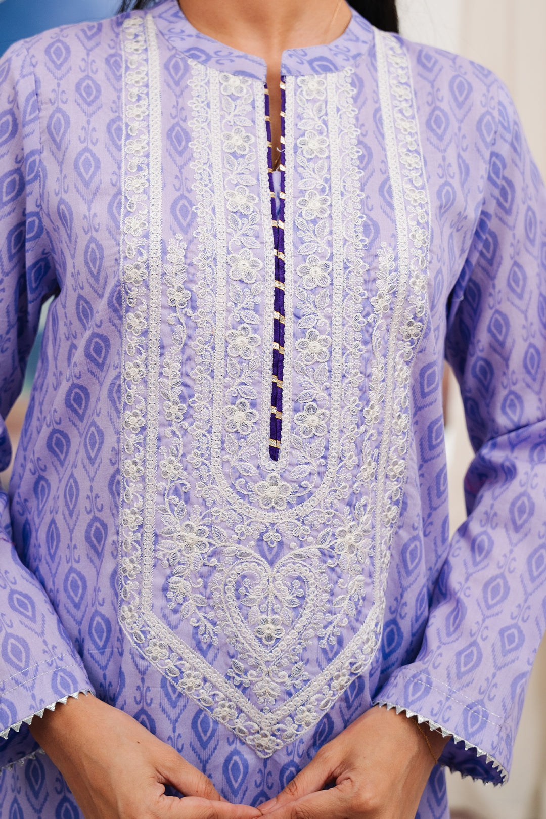 Zellbury | Summer Pret | Embroidered Kurta - 1849 -  Zellbury Women Essential Pret - Original Designer Dress - House of Maryam