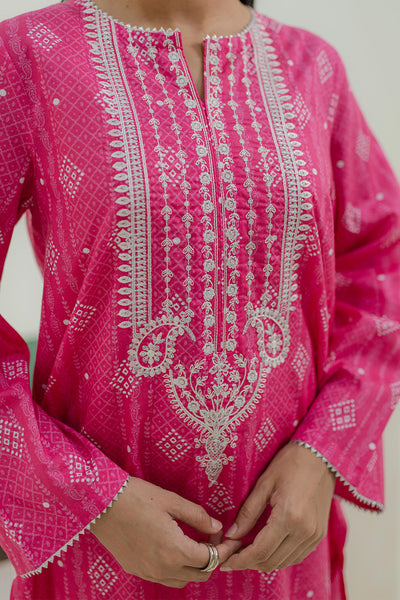 Zellbury | Summer Pret | Embroidered Kurta - 1853 -  Zellbury Women Essential Pret - Original Designer Dress - House of Maryam