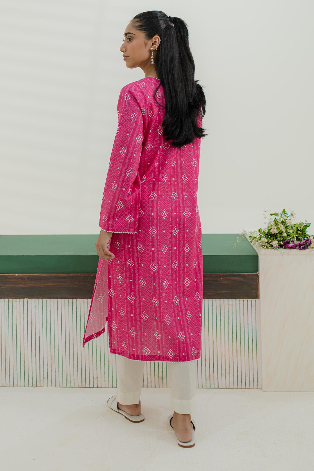 Zellbury | Summer Pret | Embroidered Kurta - 1853 -  Zellbury Women Essential Pret - Original Designer Dress - House of Maryam