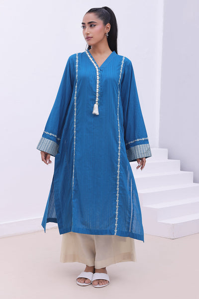 Zellbury | Summer Pret | Embroidered Kurta - 1864 -  Zellbury Women Signature Pret - Original Designer Dress - House of Maryam