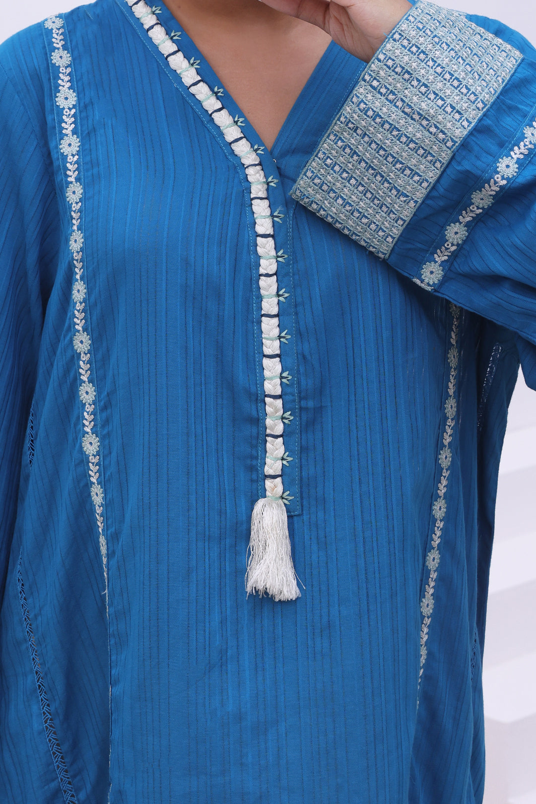 Zellbury | Summer Pret | Embroidered Kurta - 1864 -  Zellbury Women Signature Pret - Original Designer Dress - House of Maryam