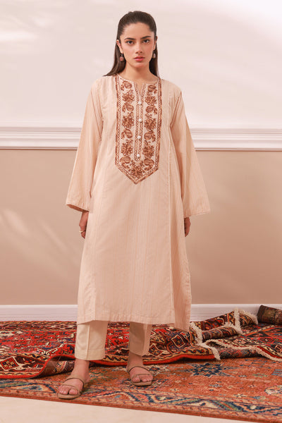 Zellbury | Summer Pret | Embroidered Kurta - 1866 -  Zellbury Women Signature Pret - Original Designer Dress - House of Maryam