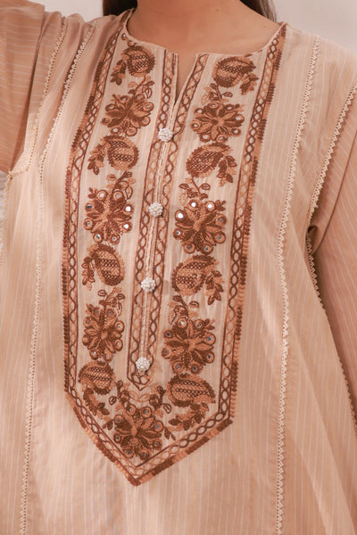 Zellbury | Summer Pret | Embroidered Kurta - 1866 -  Zellbury Women Signature Pret - Original Designer Dress - House of Maryam