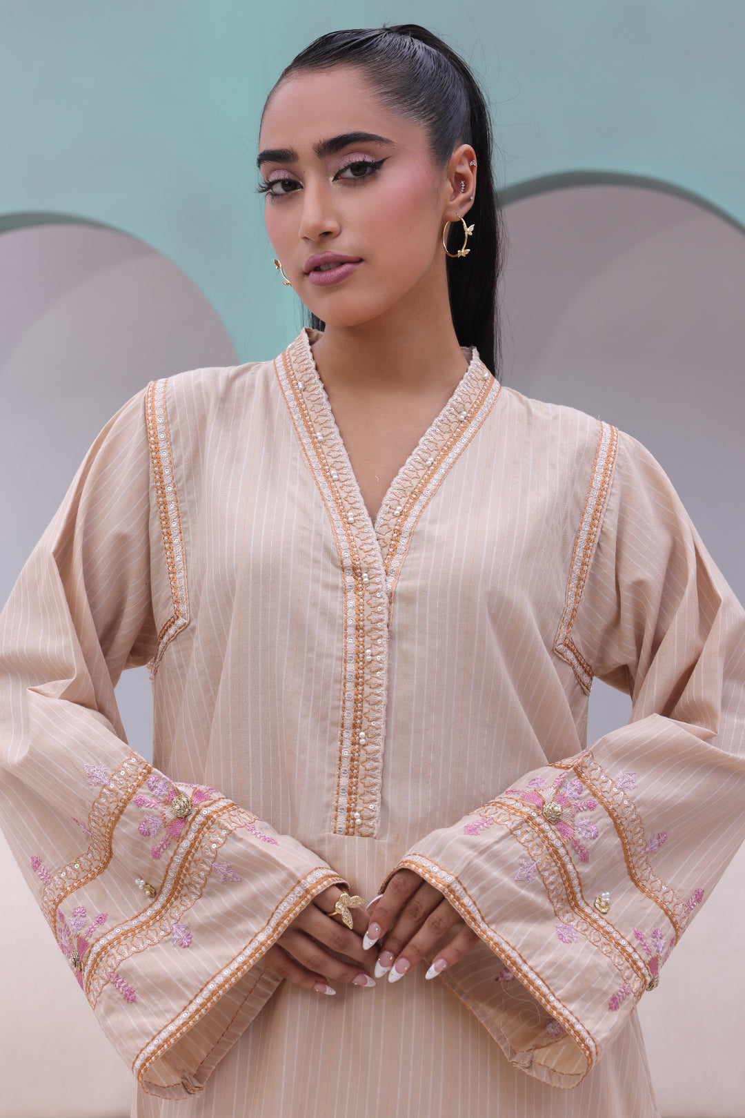 Zellbury | Summer Pret | Embroidered Kurta - 2012 -  Zellbury Women Signature Pret - Original Designer Dress - House of Maryam