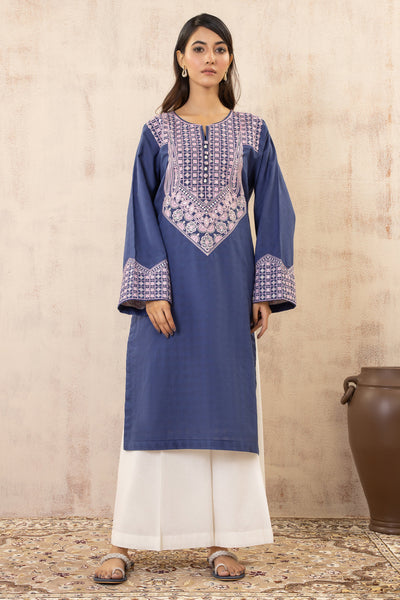 Zellbury | Summer Pret | Embroidered Kurta - 2014 -  Zellbury Women Signature Pret - Original Designer Dress - House of Maryam
