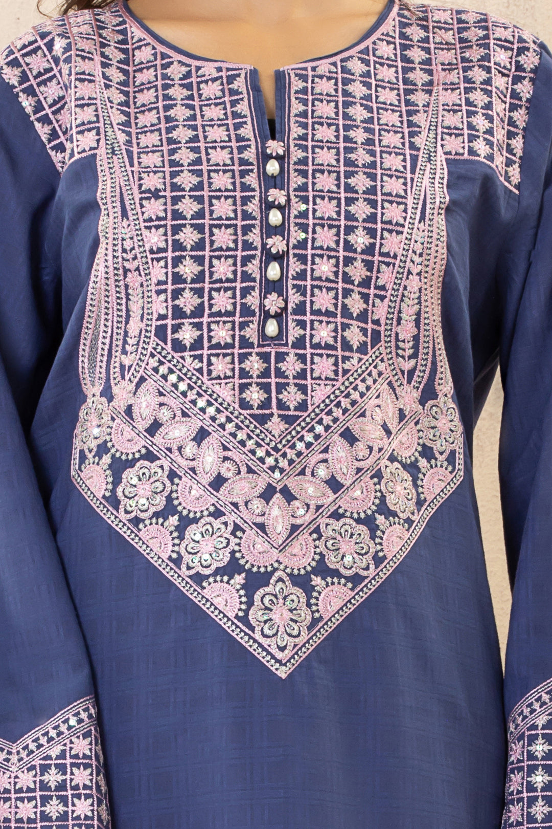 Zellbury | Summer Pret | Embroidered Kurta - 2014 -  Zellbury Women Signature Pret - Original Designer Dress - House of Maryam