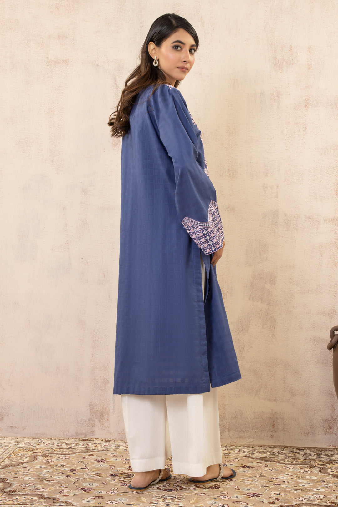 Zellbury | Summer Pret | Embroidered Kurta - 2014 -  Zellbury Women Signature Pret - Original Designer Dress - House of Maryam