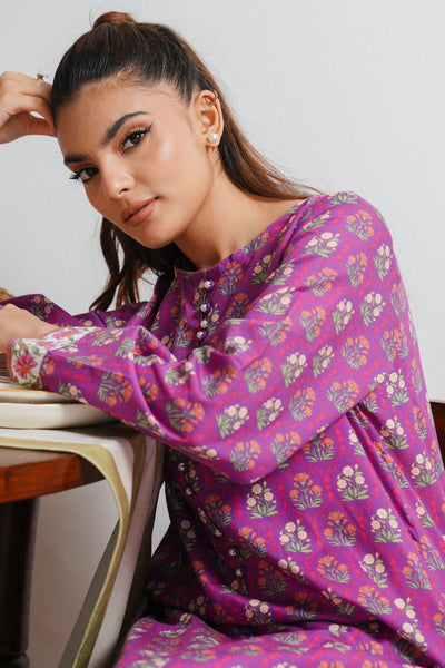 Zellbury | Summer Pret | Kurta - 2034 -  Zellbury Women Essential Pret - Original Designer Dress - House of Maryam