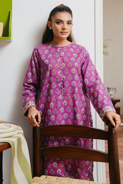 Zellbury | Summer Pret | Kurta - 2034 -  Zellbury Women Essential Pret - Original Designer Dress - House of Maryam