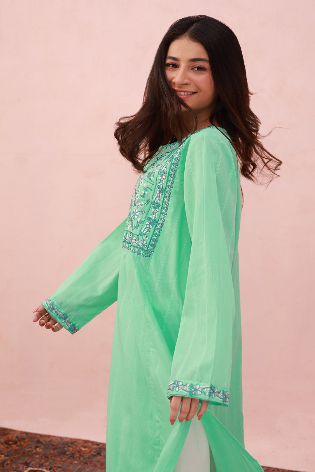 Zellbury | Summer Pret | Embroidered Kurta - 2039 -  Zellbury Women Essential Pret - Original Designer Dress - House of Maryam