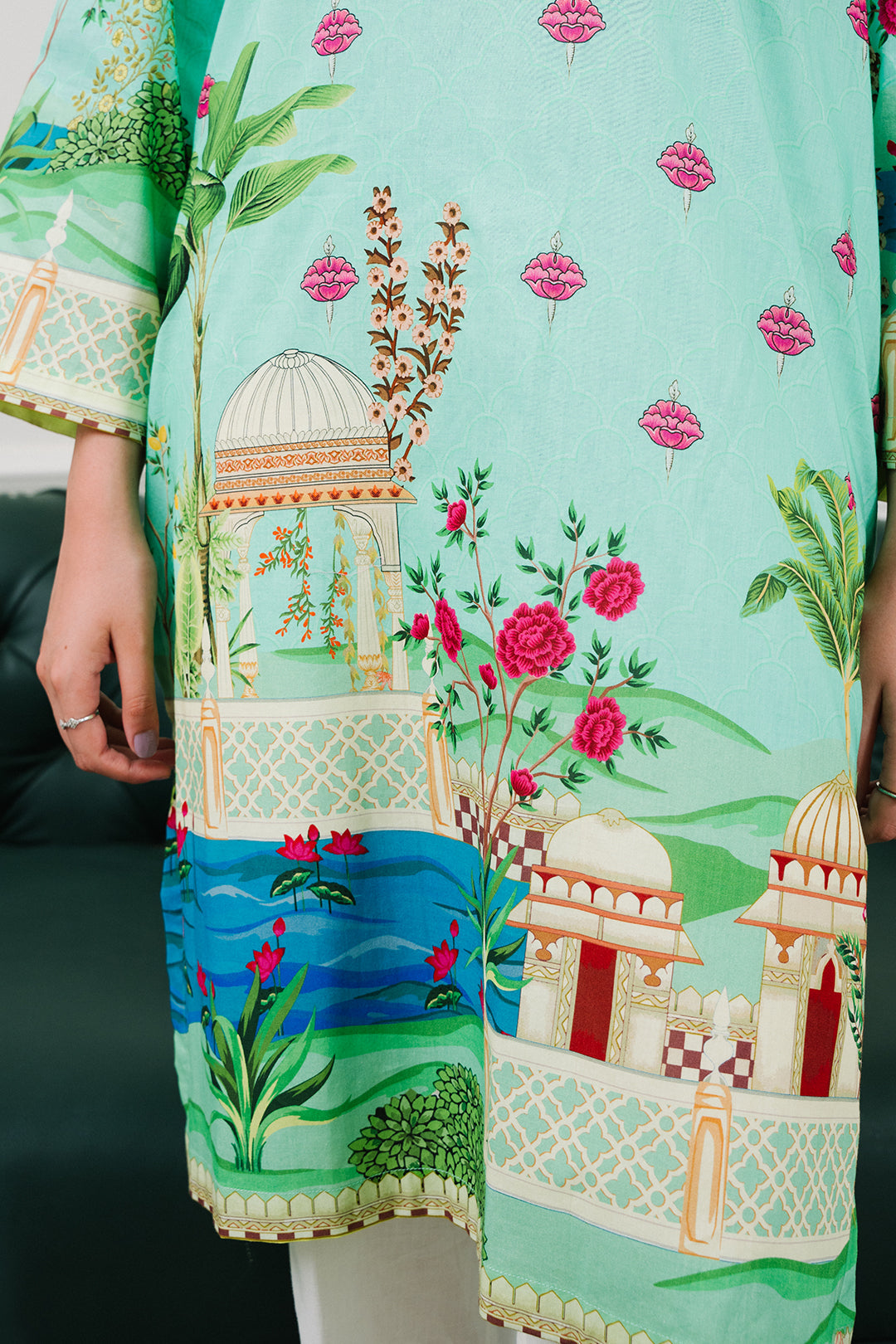 Zellbury | Summer Pret | Embroidered  Kurta - 2046 -  Zellbury Women Essential Pret - Original Designer Dress - House of Maryam