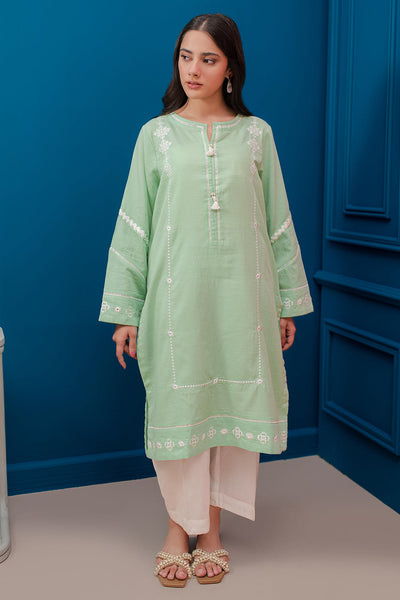 Zellbury | Summer Pret | Embroidered Kurta - 2049 -  Zellbury Women Signature Pret - Original Designer Dress - House of Maryam