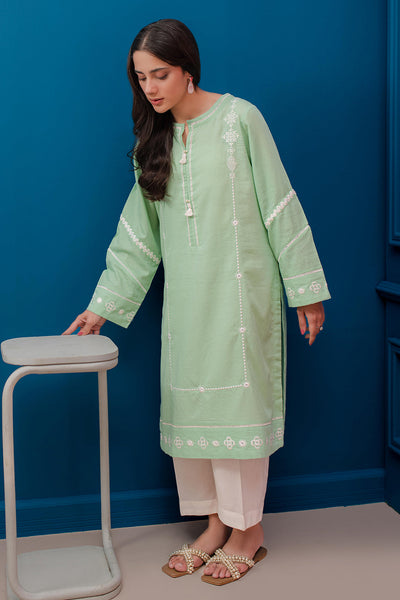 Zellbury | Summer Pret | Embroidered Kurta - 2049 -  Zellbury Women Signature Pret - Original Designer Dress - House of Maryam