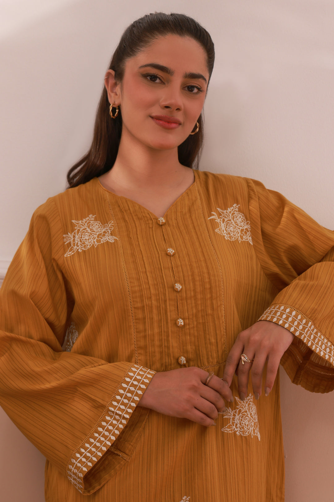 Zellbury | Summer Pret | Embroidered Kurta - 2051 -  Zellbury Women Signature Pret - Original Designer Dress - House of Maryam