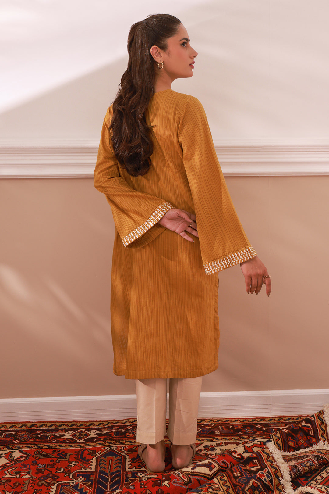 Zellbury | Summer Pret | Embroidered Kurta - 2051 -  Zellbury Women Signature Pret - Original Designer Dress - House of Maryam