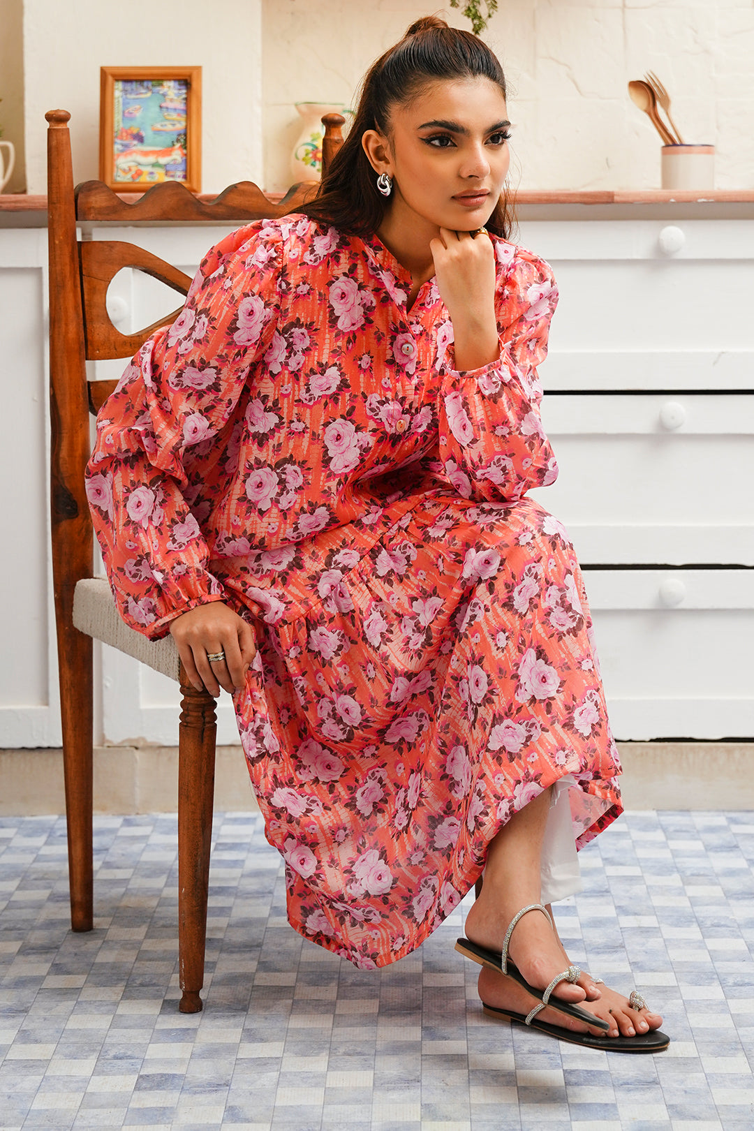 Zellbury | Summer Pret | Tunics - 2635 -  Zellbury Women Essential Pret - Original Designer Dress - House of Maryam