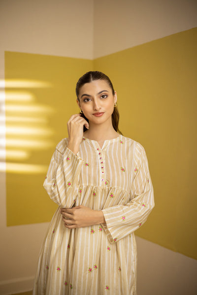 Zellbury | Summer Pret | Embroidered Kurta Trouser - 1527 -  Zellbury Women Essential Pret - Original Designer Dress - House of Maryam