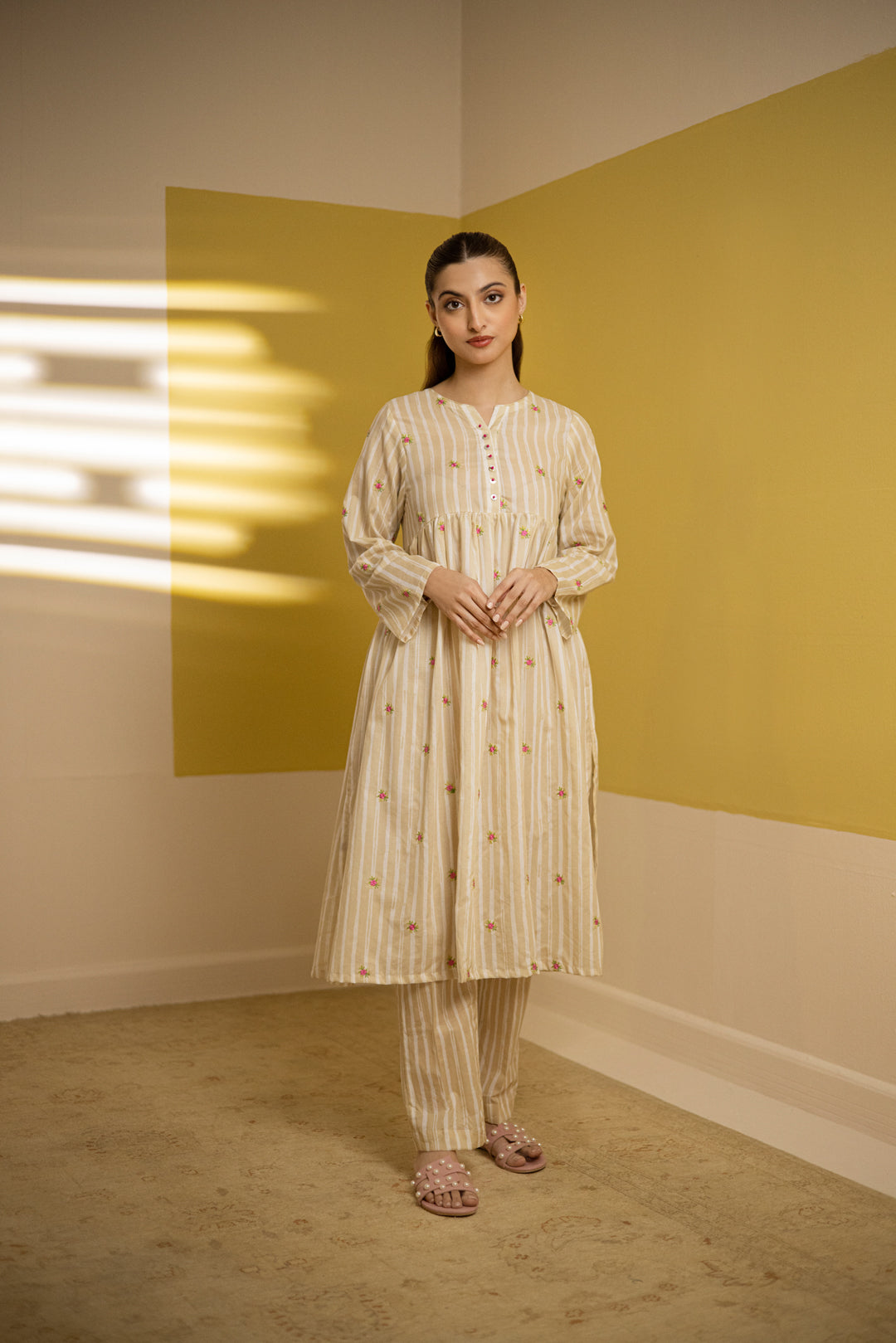 Zellbury | Summer Pret | Embroidered Kurta Trouser - 1527 -  Zellbury Women Essential Pret - Original Designer Dress - House of Maryam