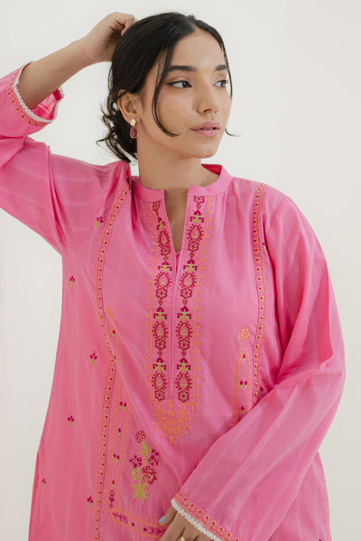 Zellbury | Summer Pret | Embroidered Kurta Trouser - 1734 -  Zellbury Women Essential Pret - Original Designer Dress - House of Maryam