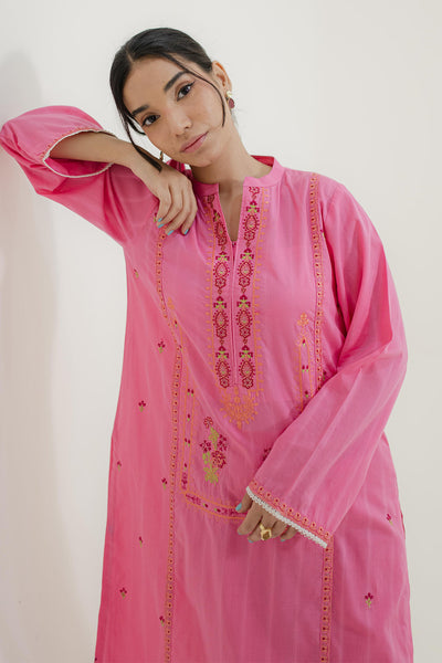 Zellbury | Summer Pret | Embroidered Kurta Trouser - 1734 -  Zellbury Women Essential Pret - Original Designer Dress - House of Maryam