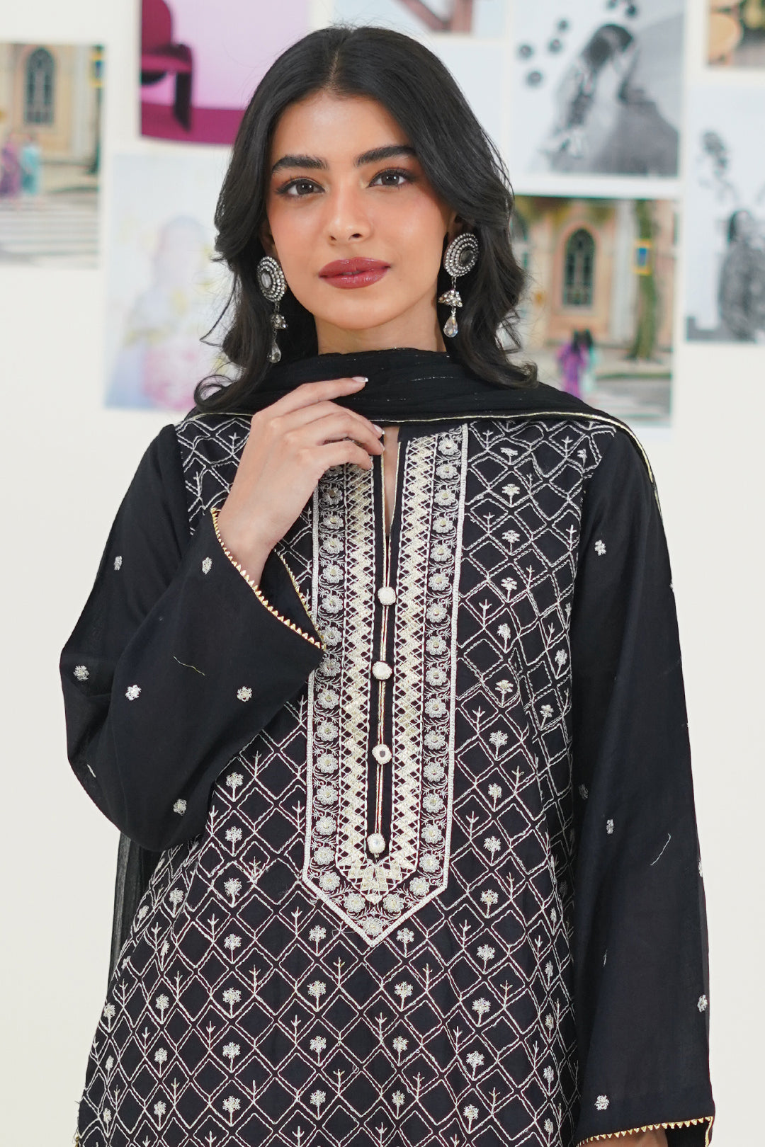 Zellbury | Summer Pret | Embroidered Kurta Dupatta - 1772 -  Zellbury Women Signature Pret - Original Designer Dress - House of Maryam