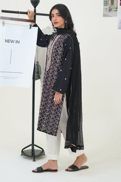 Zellbury | Summer Pret | Embroidered Kurta Dupatta - 1772 -  Zellbury Women Signature Pret - Original Designer Dress - House of Maryam