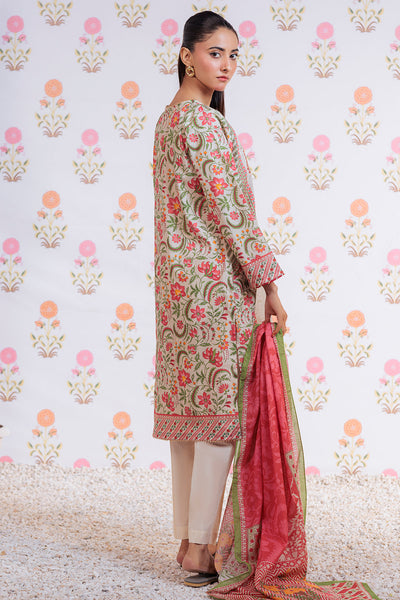 Zellbury | Summer Pret | Embroidered Kurta Dupatta - 1895 -  Zellbury Women Essential Pret - Original Designer Dress - House of Maryam