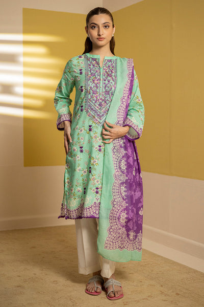 Zellbury | Summer Pret | Embroidered Kurta Dupatta - 1903 -  Zellbury Women Essential Pret - Original Designer Dress - House of Maryam