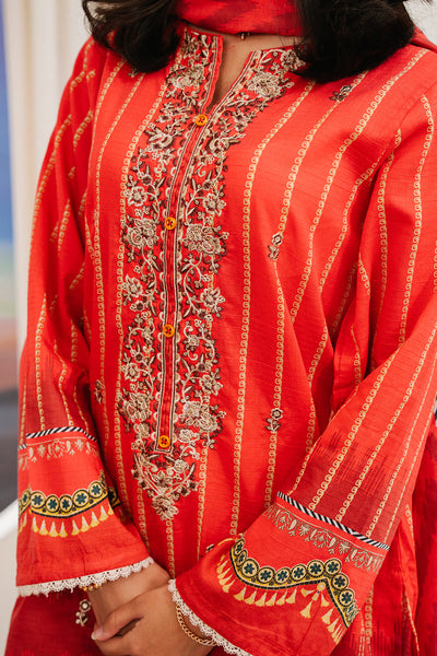Zellbury | Summer Pret | Embroidered Kurta Dupatta - 1904 -  Zellbury Women Essential Pret - Original Designer Dress - House of Maryam