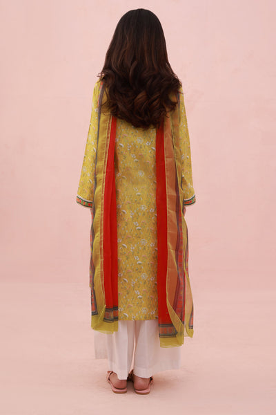 Zellbury | Summer Pret | Embroidered Kurta Dupatta - 1905 -  Zellbury Women Essential Pret - Original Designer Dress - House of Maryam