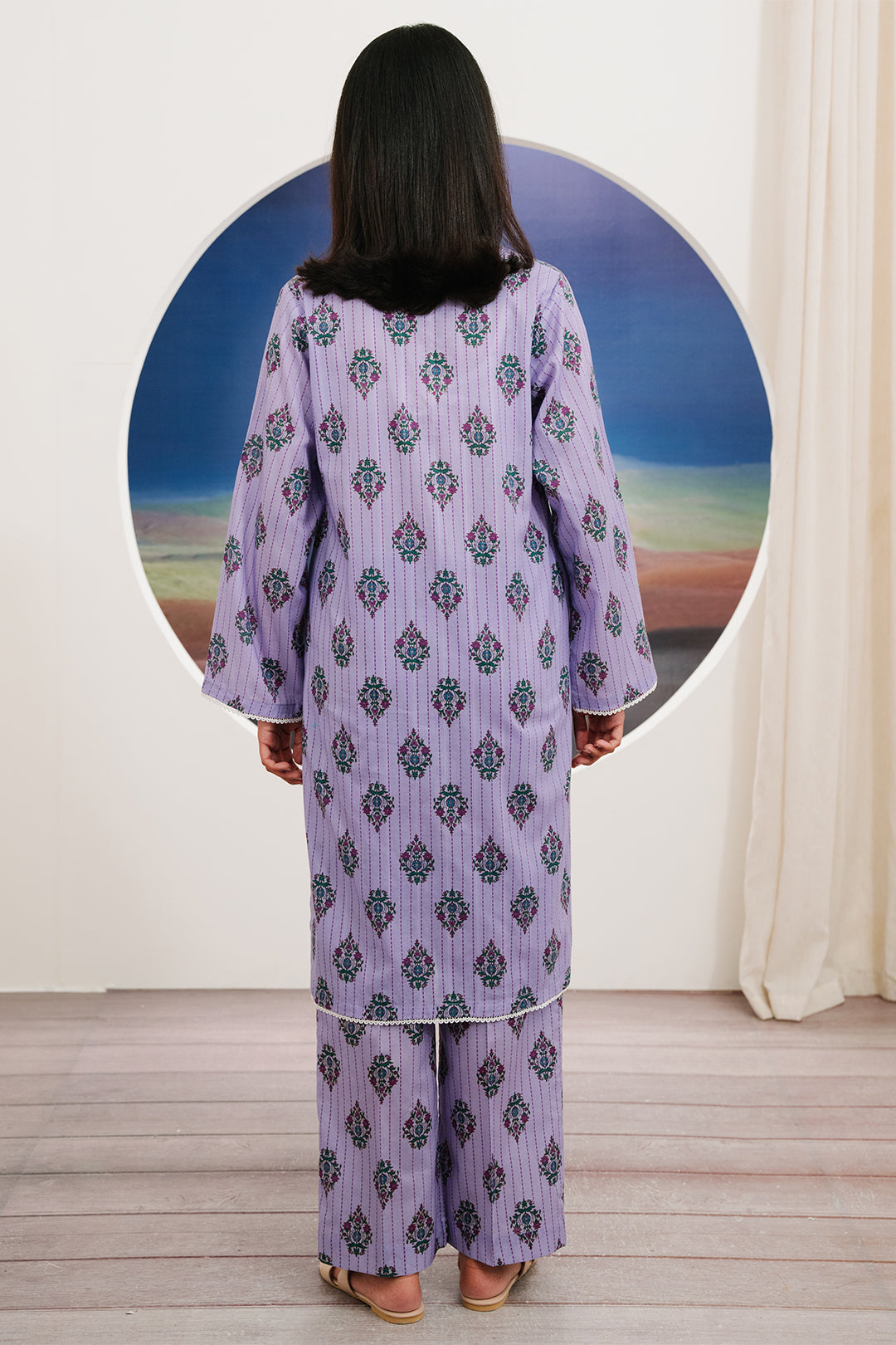 Zellbury | Summer Pret | Kurta Trouser - 1917 -  Zellbury Women Essential Pret - Original Designer Dress - House of Maryam