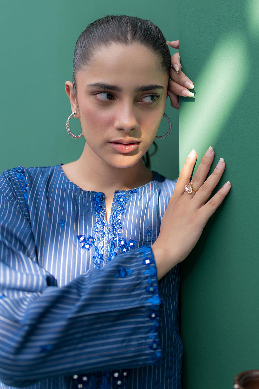 Zellbury | Summer Pret | Embroidered Kurta Trouser - 1932 -  Zellbury Women Essential Pret - Original Designer Dress - House of Maryam