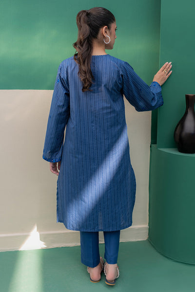 Zellbury | Summer Pret | Embroidered Kurta Trouser - 1932 -  Zellbury Women Essential Pret - Original Designer Dress - House of Maryam