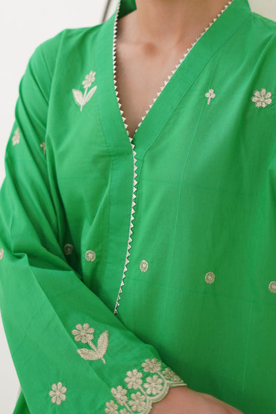 Zellbury | Summer Pret | Embroidered Kurta Trouser - 1933 -  Zellbury Women Essential Pret - Original Designer Dress - House of Maryam