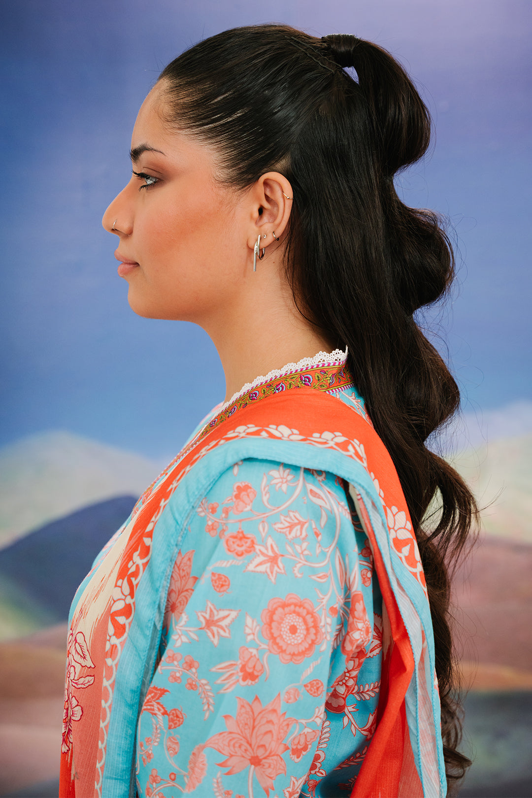 Zellbury | Summer Pret | Kurta Dupatta - 2060 -  Zellbury Women Essential Pret - Original Designer Dress - House of Maryam