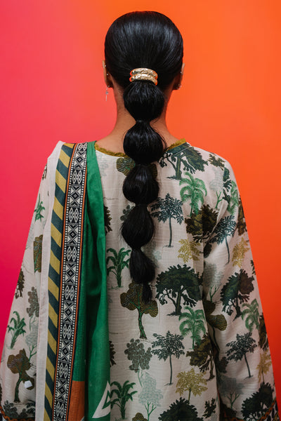 Zellbury | Summer Pret | Kurta Dupatta - 2062 -  Zellbury Women Essential Pret - Original Designer Dress - House of Maryam