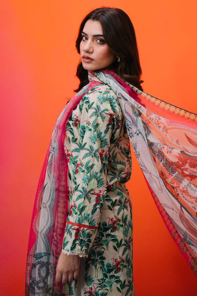 Zellbury | Summer Pret | Kurta Dupatta - 2064 -  Zellbury Women Essential Pret - Original Designer Dress - House of Maryam