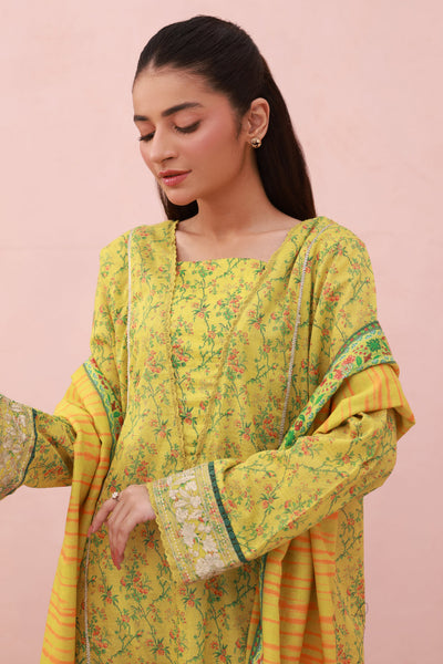 Zellbury | Summer Pret | Embroidered Kurta Dupatta - 2074 -  Zellbury Women Essential Pret - Original Designer Dress - House of Maryam