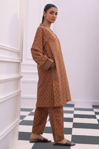 Zellbury | Summer Pret | Kurta Trouser - 2078 -  Zellbury Women Essential Pret - Original Designer Dress - House of Maryam