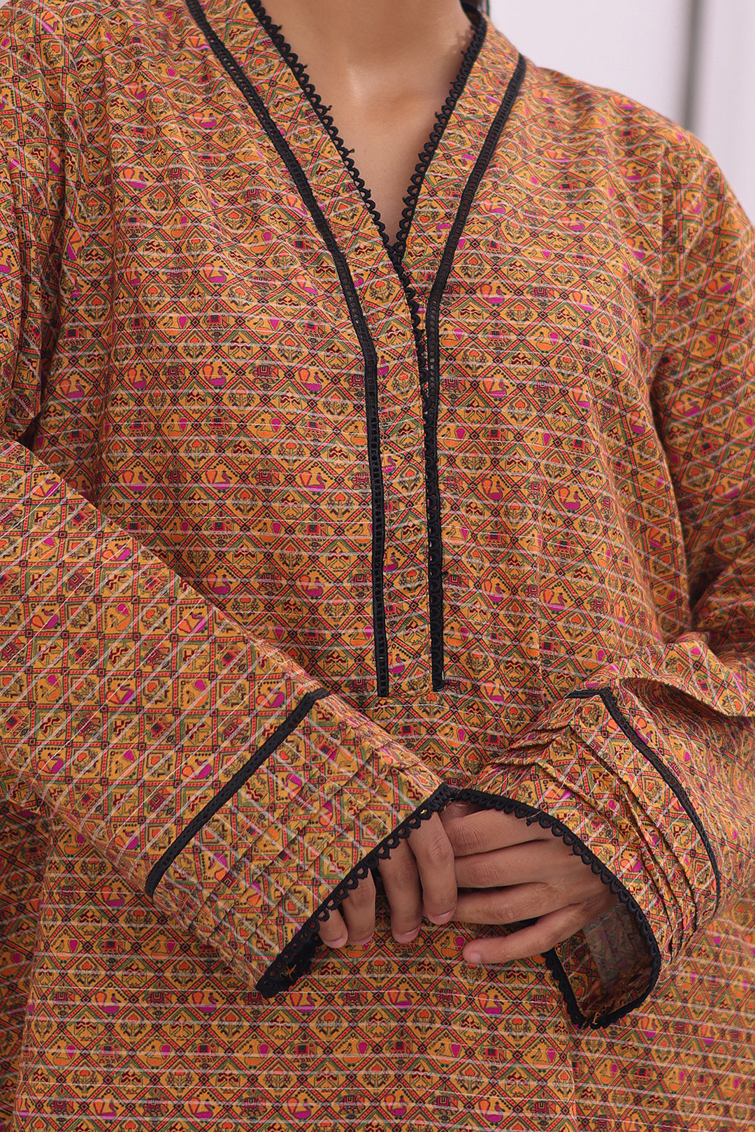 Zellbury | Summer Pret | Kurta Trouser - 2078 -  Zellbury Women Essential Pret - Original Designer Dress - House of Maryam