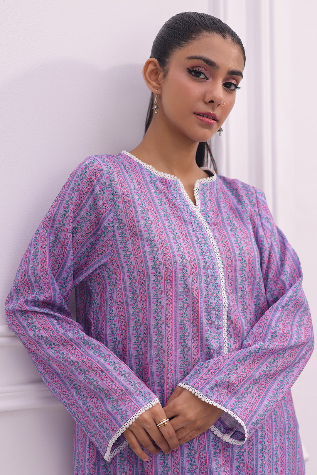 Zellbury | Summer Pret | Kurta Trouser - 2090 -  Zellbury Women Essential Pret - Original Designer Dress - House of Maryam