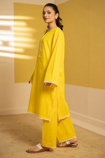 Zellbury | Summer Pret | Kurta Trouser - 2093 -  Zellbury Women Essential Pret - Original Designer Dress - House of Maryam